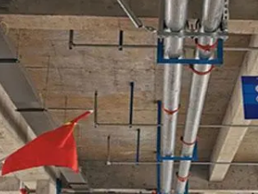 大连市管廊支架的安装方法