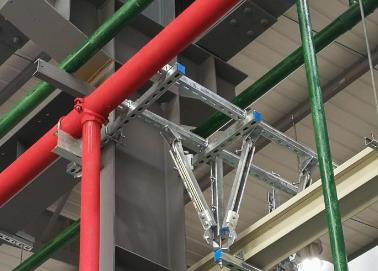 大连市该抗震支架的整体式支吊架结构协调性好